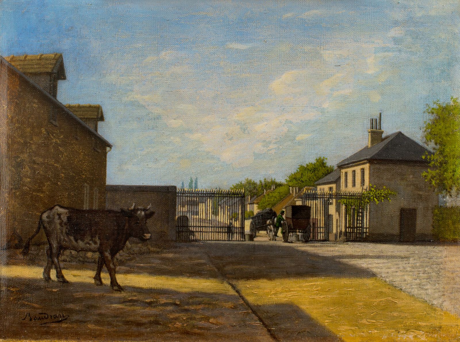 La grille de la rue des Chantiers