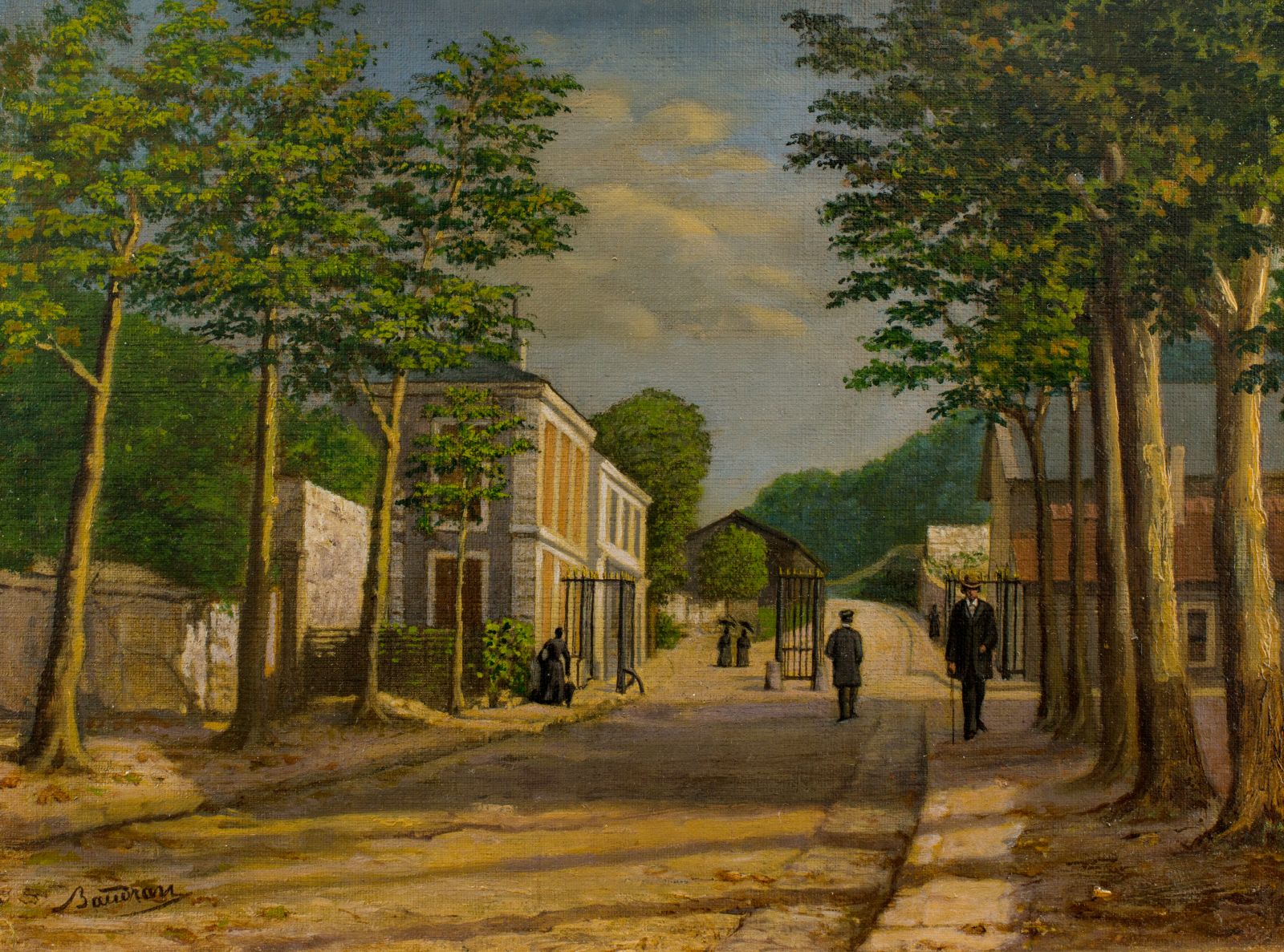 La grille de la porte de Buc