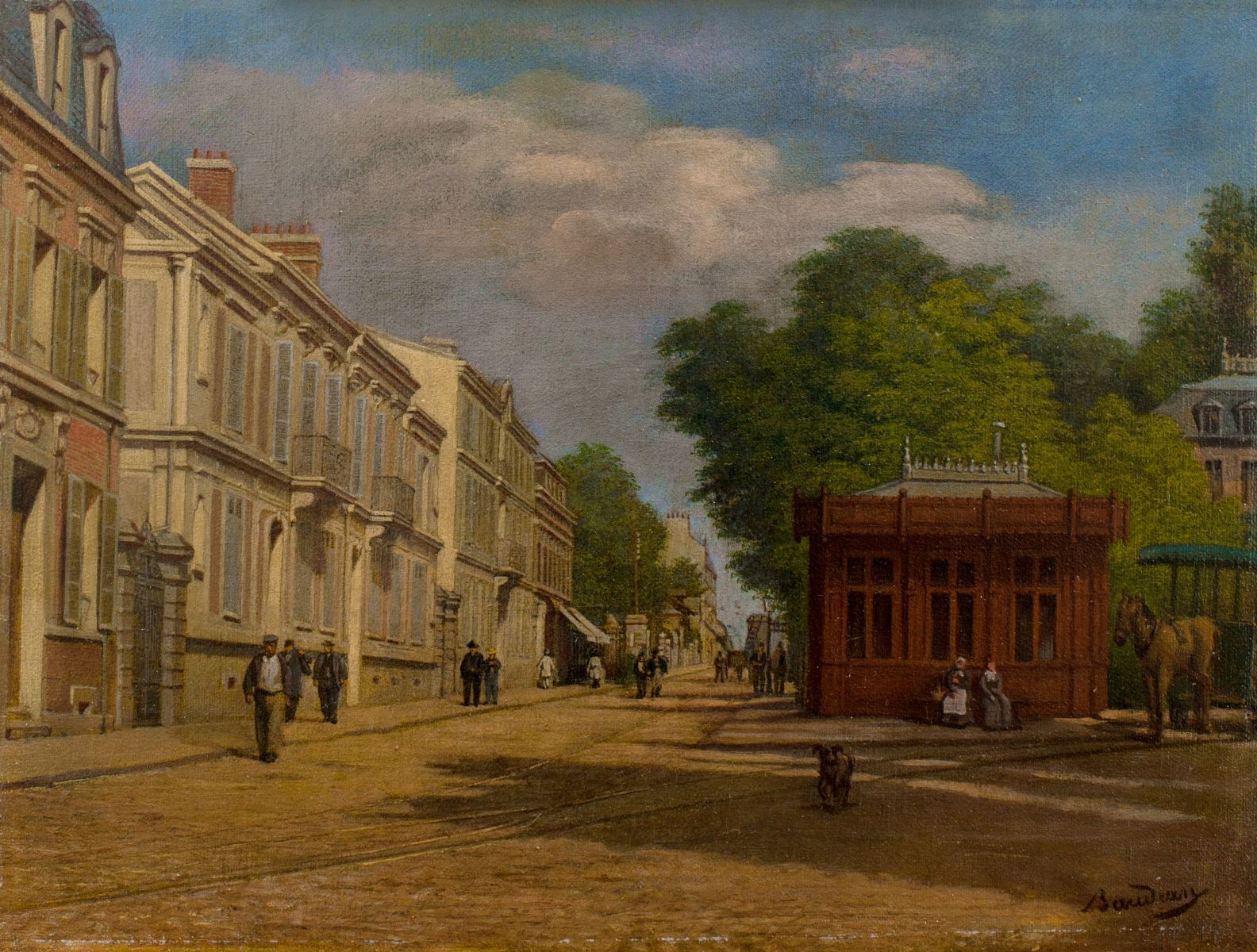 La grille de l'avenue Duplessis