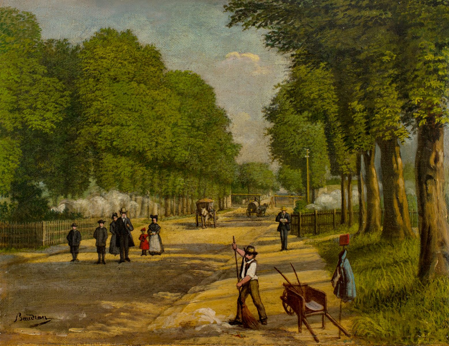 La grille de l'avenue de Picardie