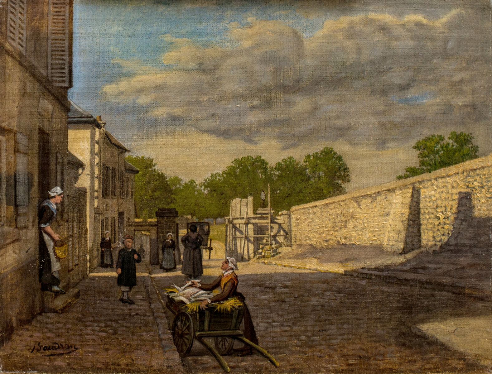 La grille de la rue de la Ceinture