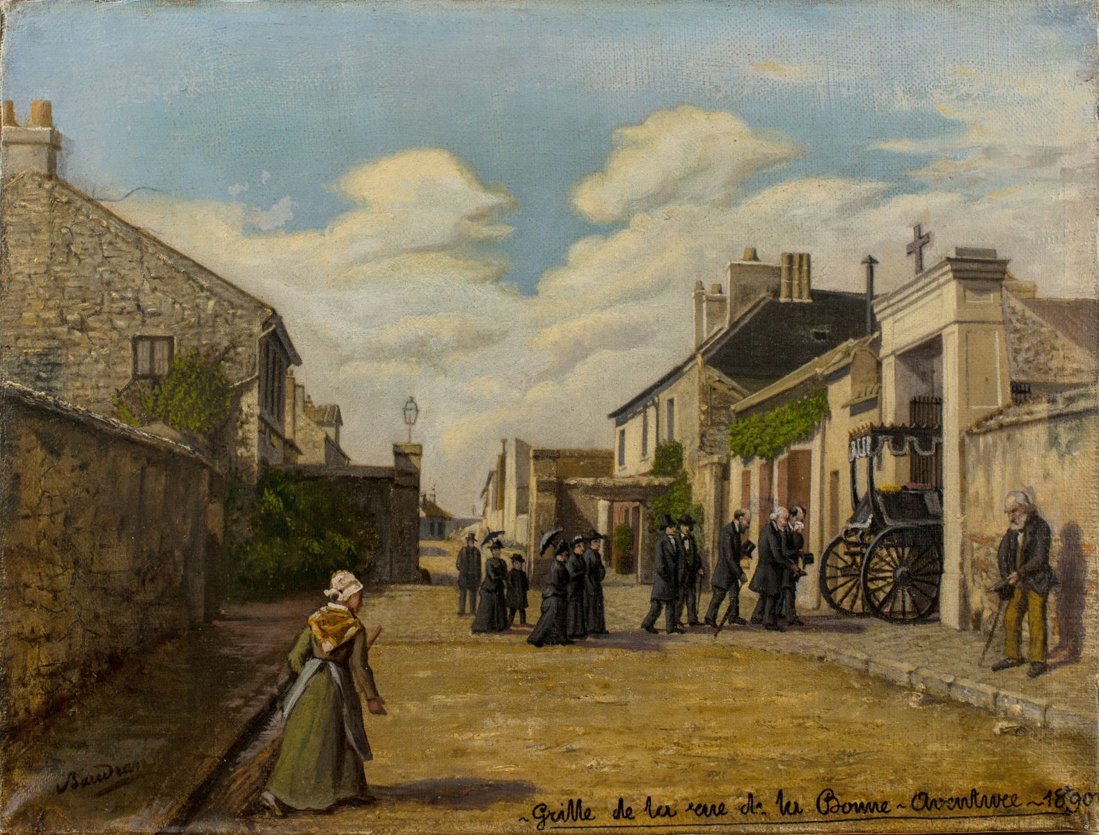 La grille de la rue de Bonne-Aventure
