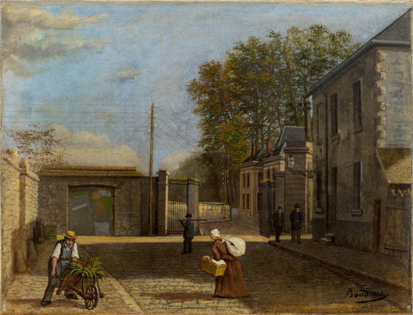 La grille de la rue de Montreuil