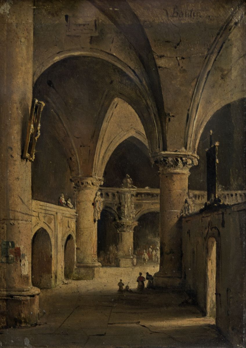 Intérieur d'église