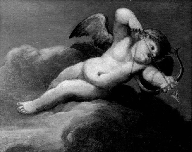 Allégorie, Amour tirant de l'arc