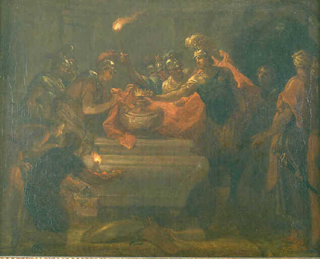 Alexandre vainqueur des Perses fait déposer une couronne d'or sur le tombeau de Cyrus (32ème épisode)