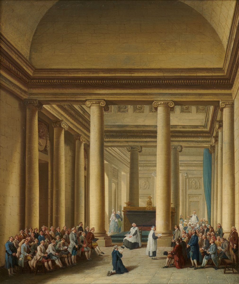 Intérieur de la chapelle de la Providence à la cathédrale Saint-Louis