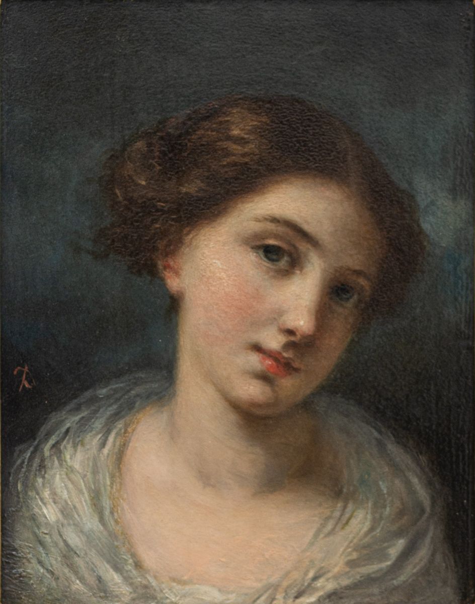 Tête de jeune fille
