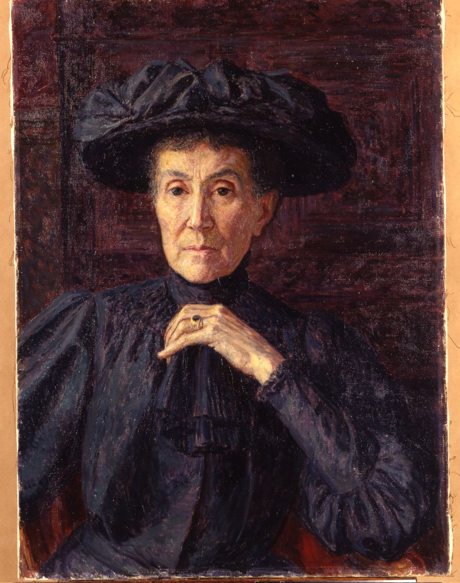 Portrait de Laure Lacombe (1834-1924), mère de l'artiste