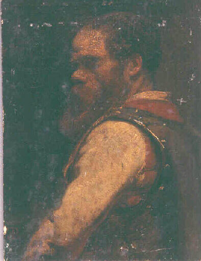 Portrait d'homme, en buste