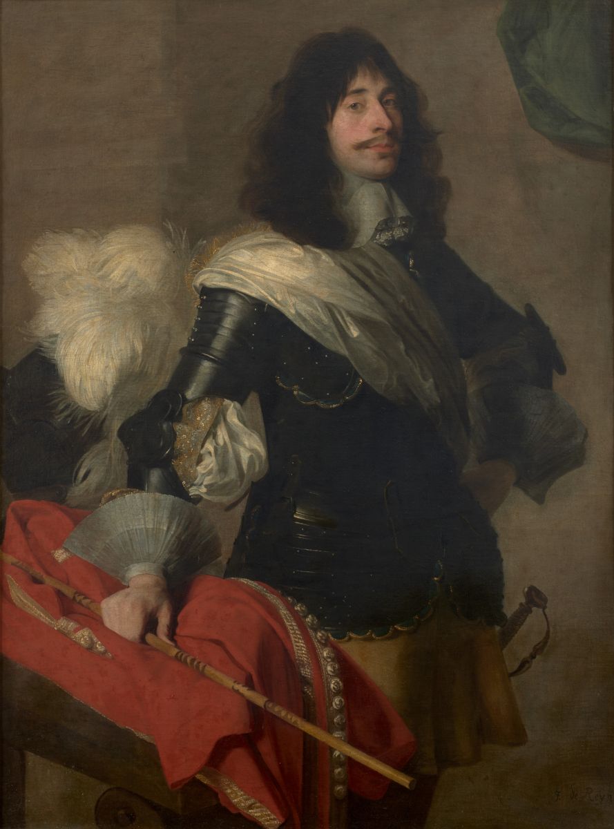 Le Fils aîné de Pierre Corneille (1643-1698) en tenue de capitaine des chevau-légers