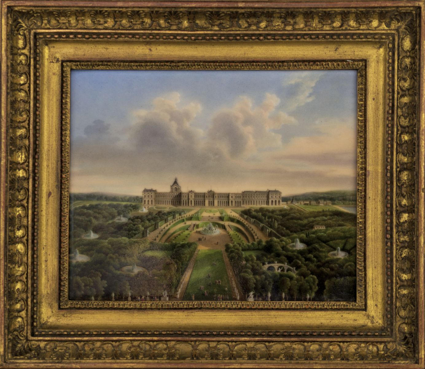 Le Château de Versailles, vu du parc