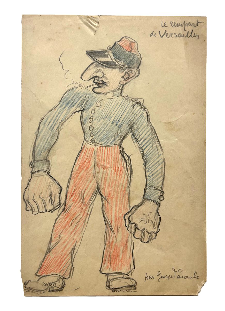 Jean Bertrand en militaire
