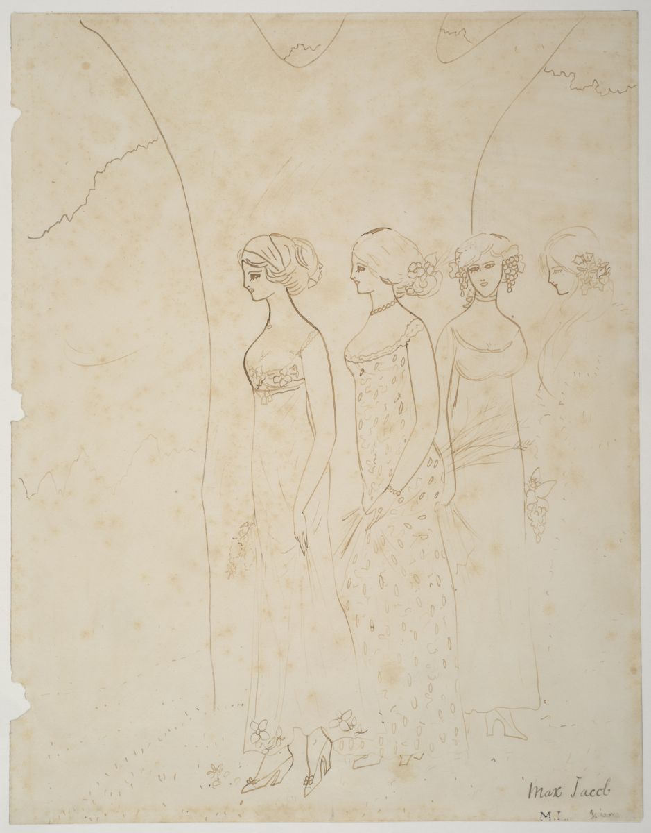 Groupe de quatre femmes ; Groupe de femmes (titre ancien)