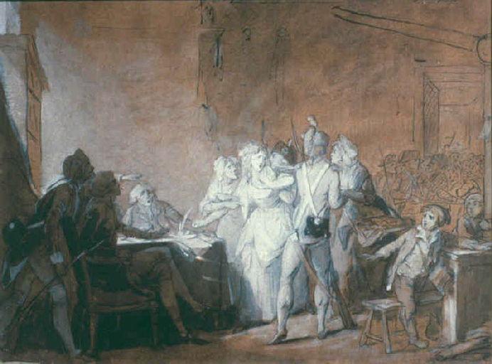 Arrestation de Charlotte Corday