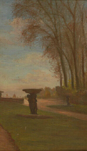 Allée des Marmousets dans le parc de Versailles