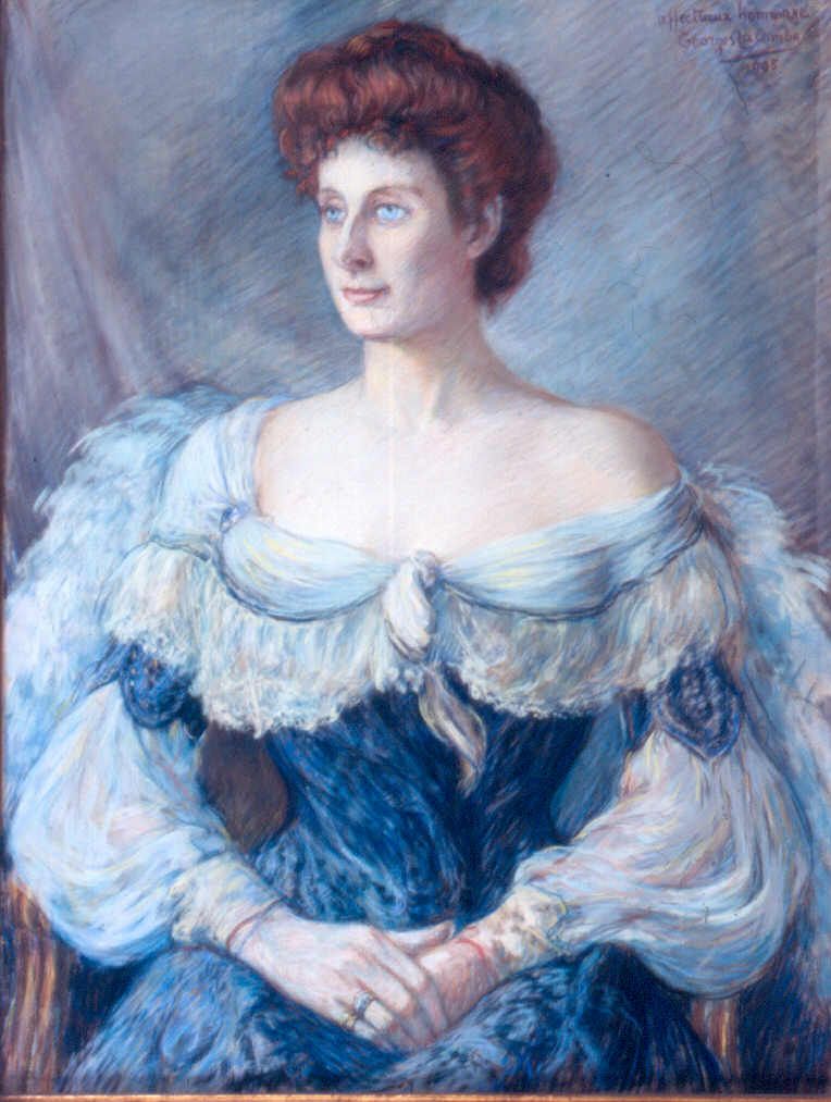Portrait d'Isabelle Lefaivre (1872-1934)