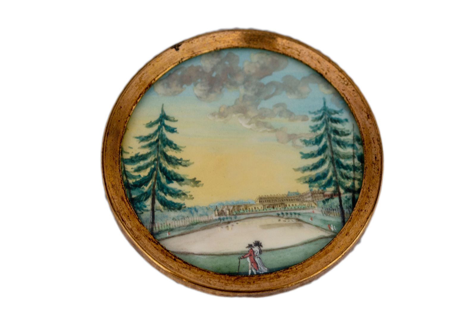 La pièce d'eau des Suisses et l'Orangerie