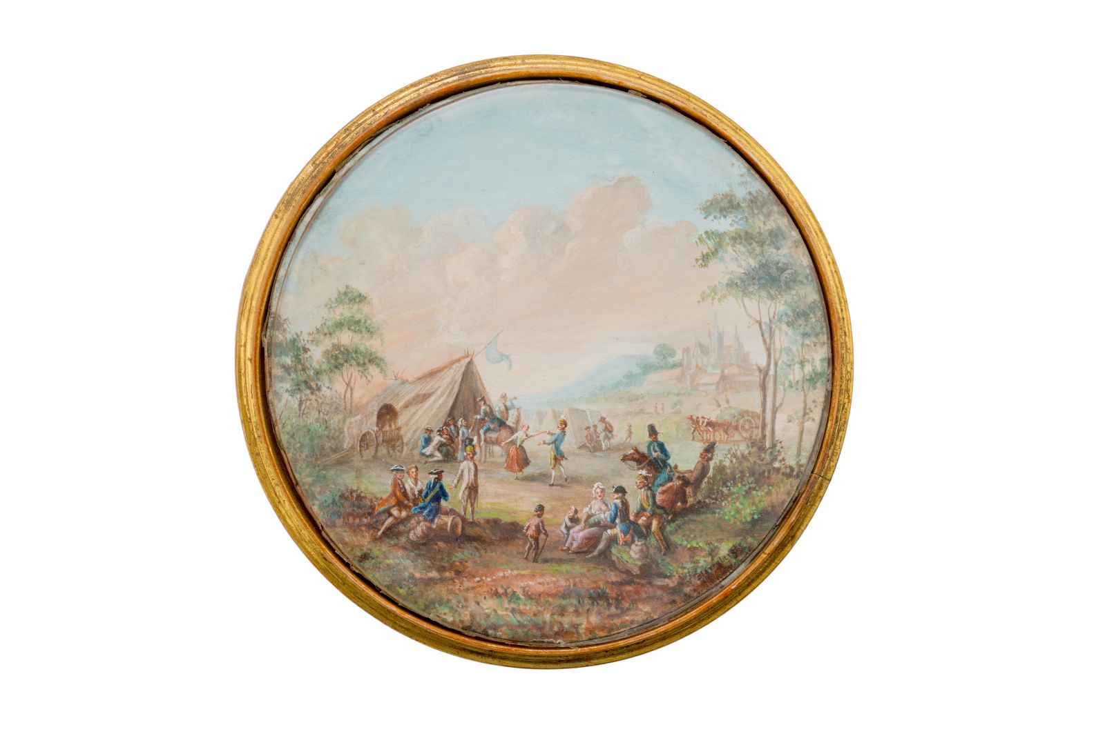 Scène militaire