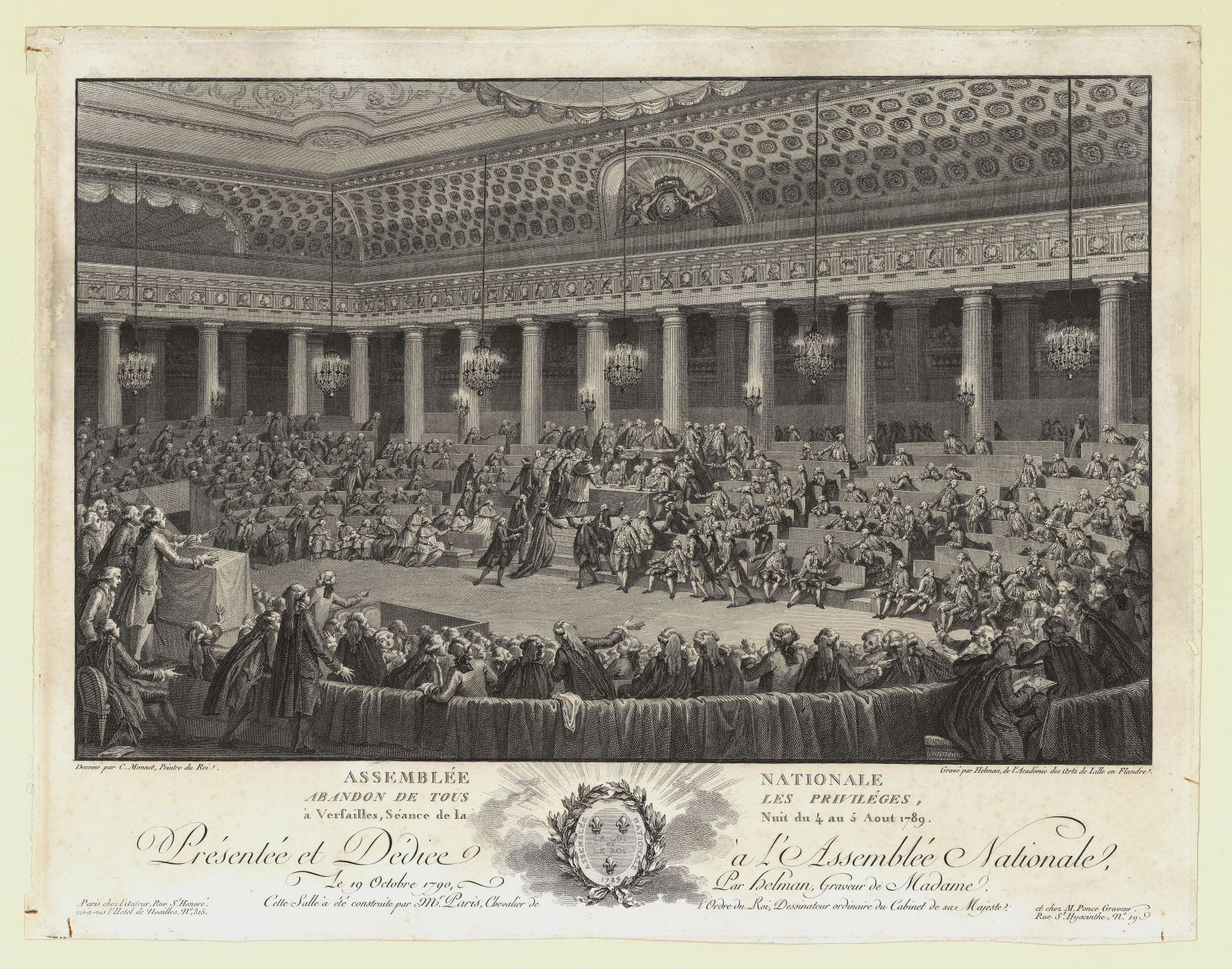 Abolition des privilèges le 4 août 1789