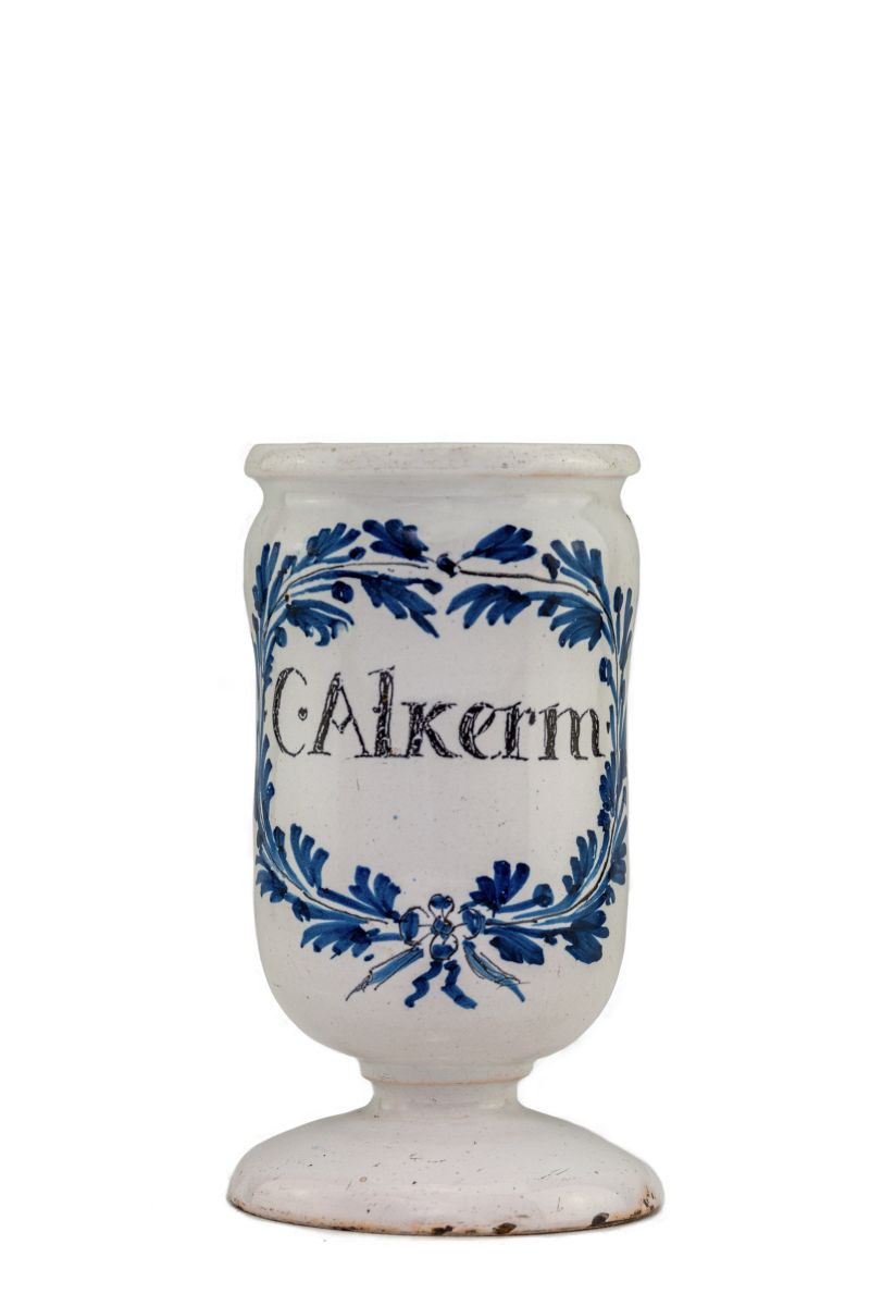 Pot canon avec inscription C. Alkerm