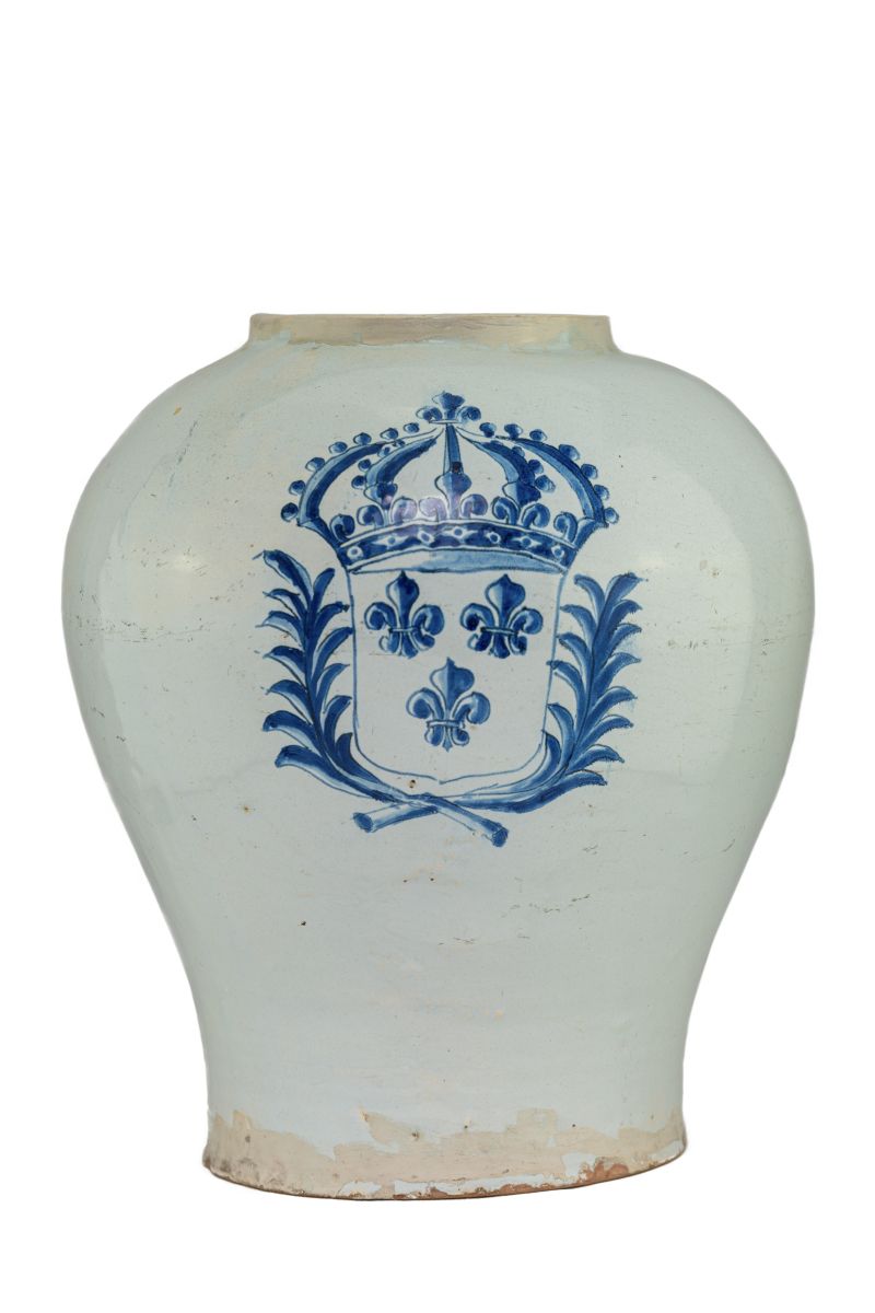 Vase à panse ovoïde