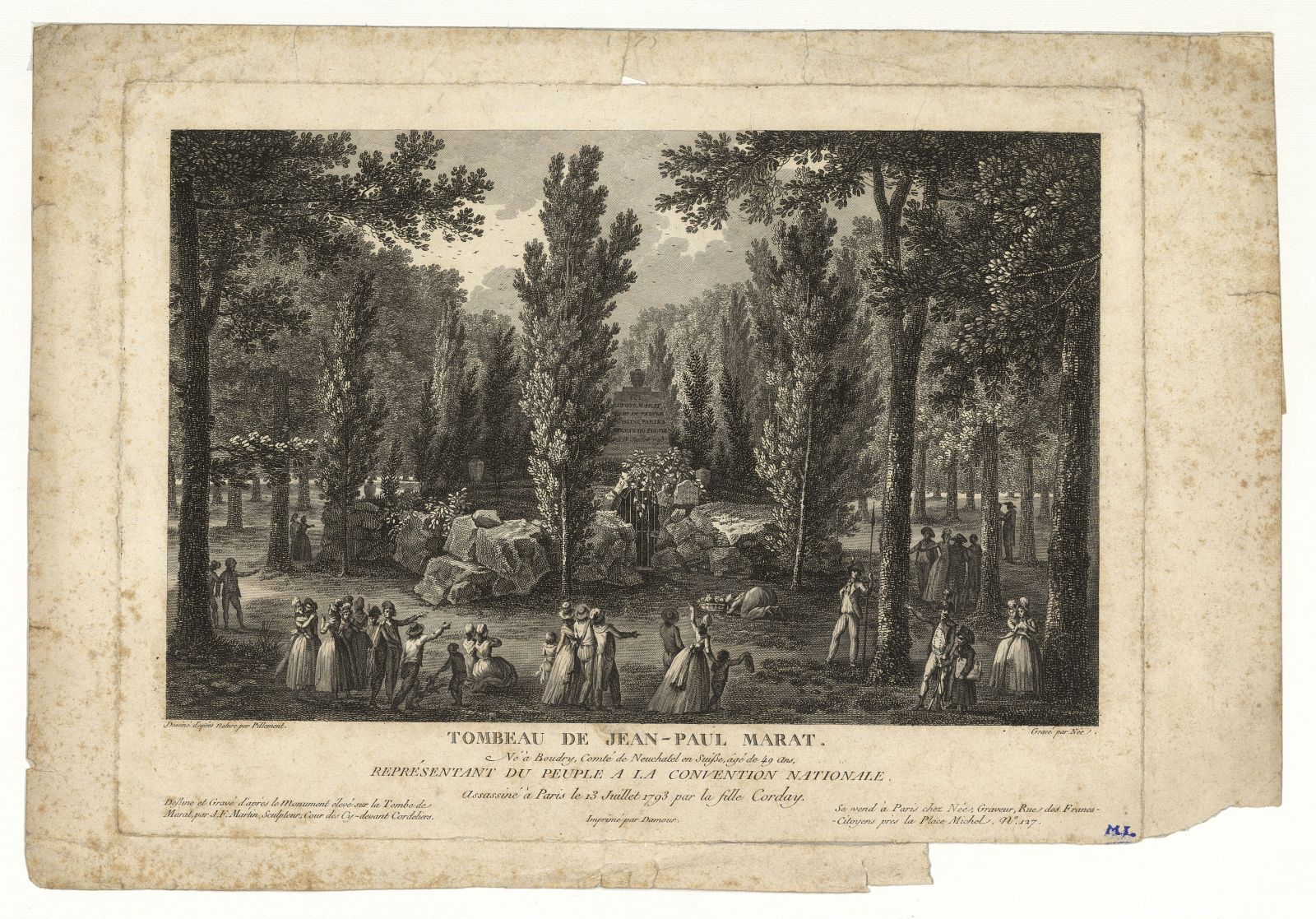 Tombeau de Jean-Paul Marat