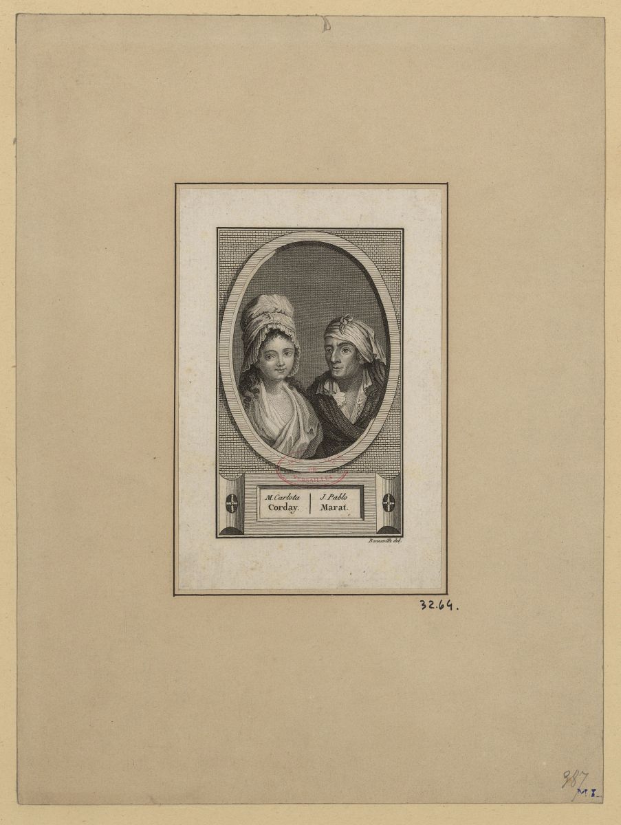 M. Carlota Corday / J. Pablo Marat