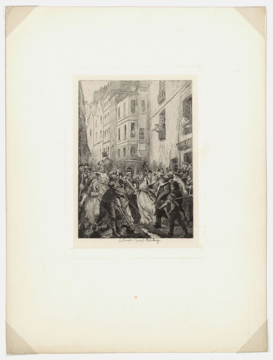 Arrestation de Charlotte Corday