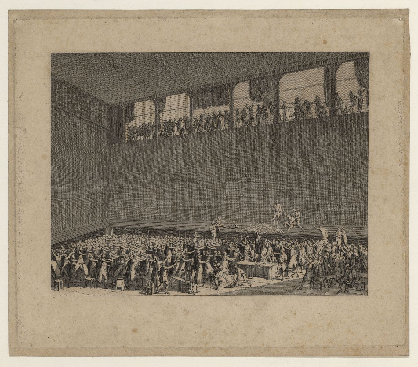 Serment du jeu de Paume, à Versailles le 20 juin 1789