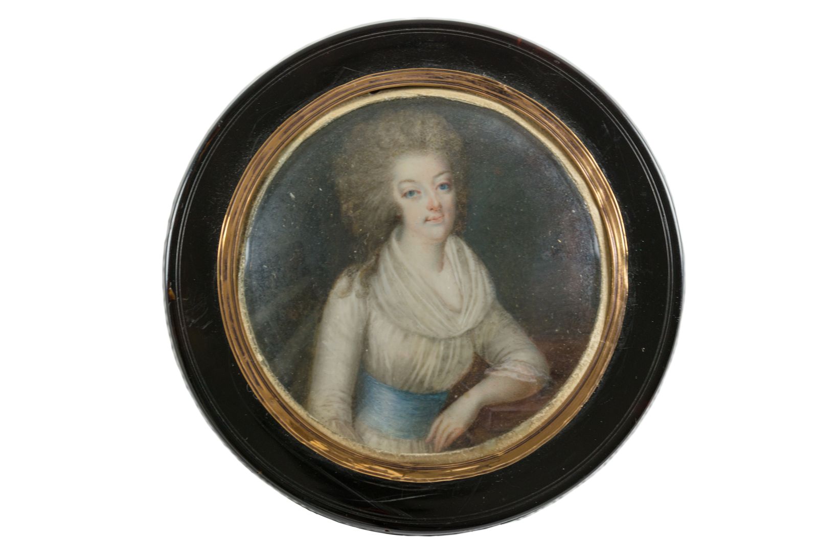 Tabatière avec portrait de Marie-Antoinette