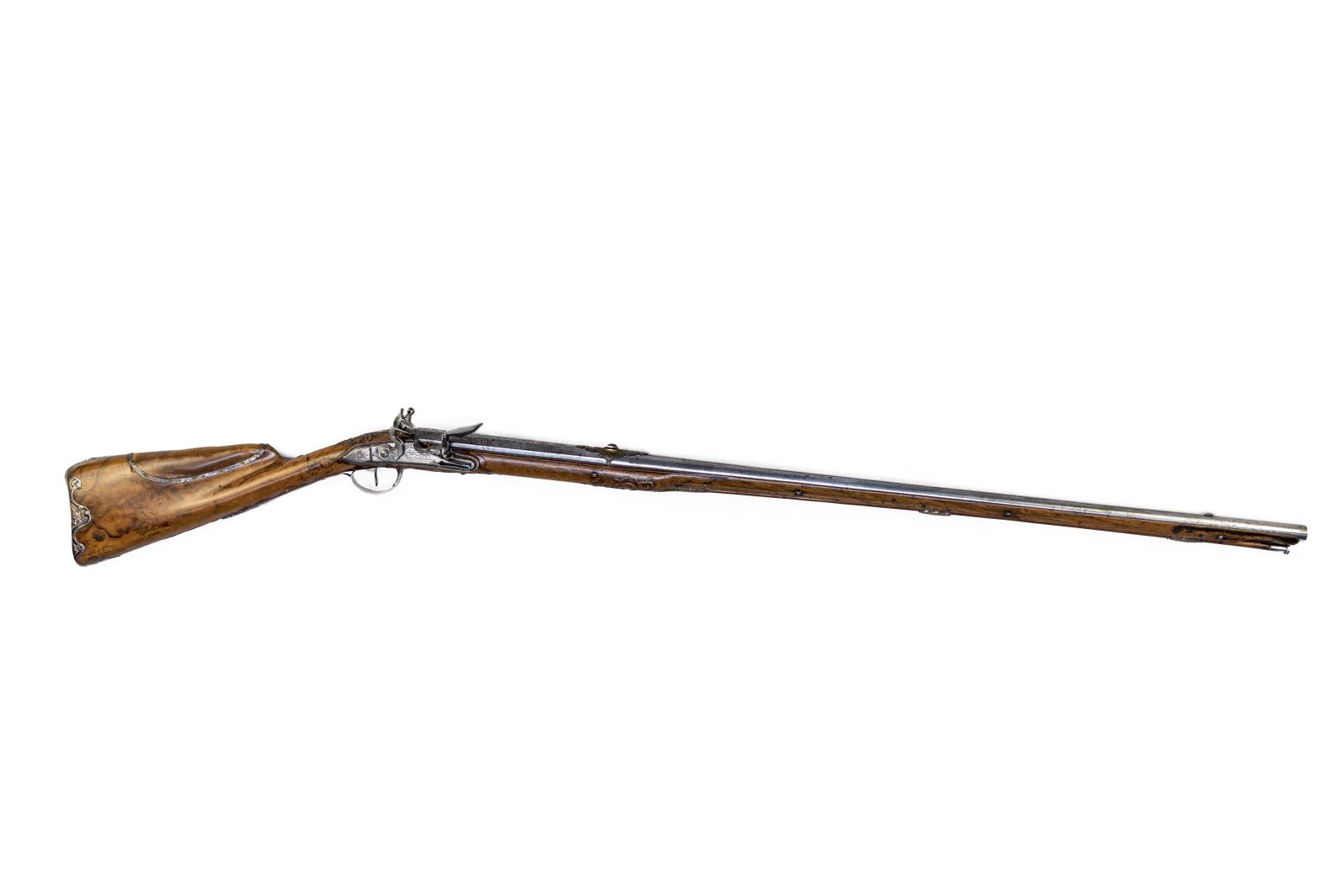 Fusil de chasse à silex de la vénerie de Louis XVI
