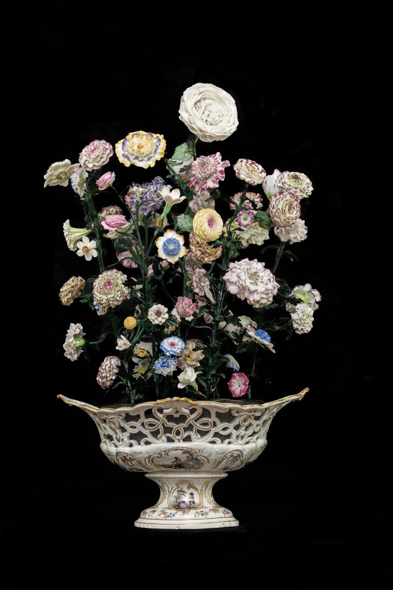 Vase de bouquet de fleurs