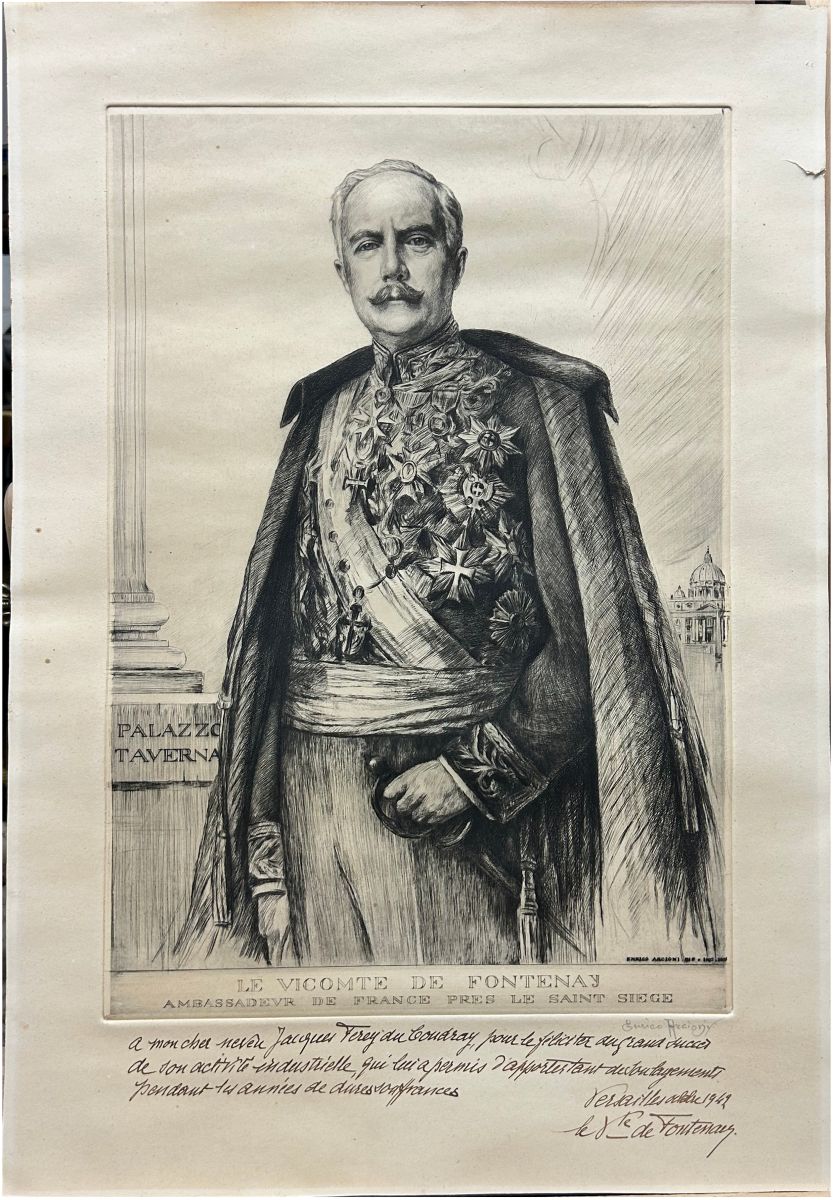 Portrait du vicomte de Fontenay