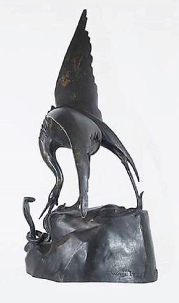 Serpentaire (Titre erroné. Grue ?)