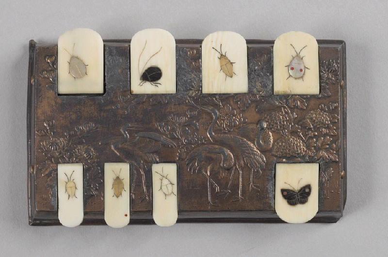 MARQUEUR DE WHIST A DECOR SHIBAYAMA (titre d'usage)