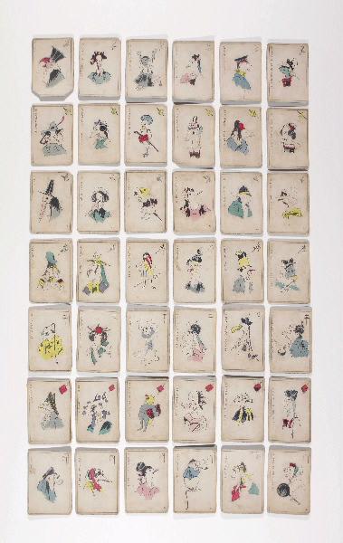 JEU DES SEPT FAMILLES D'ANDRE GILL (titre factice)