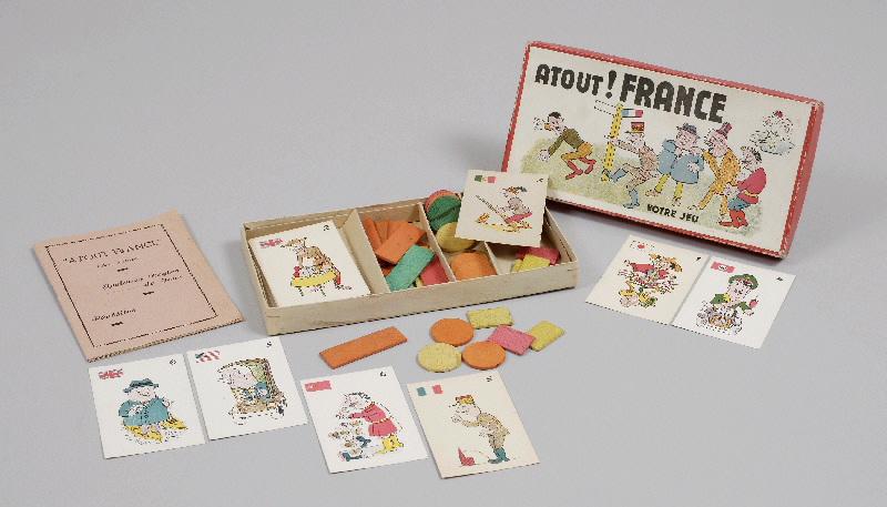 JEU DE SOCIETE 'ATOUT ! FRANCE' (titre factice) ; ATOUT ! FRANCE (titre inscrit)