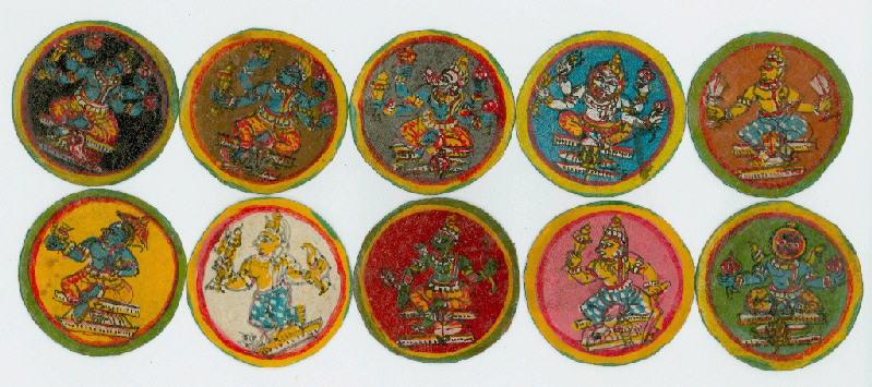 GANJIFA AUX DIX AVATARS (titre d'usage)