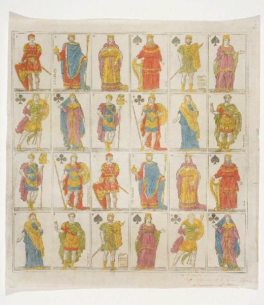 PLANCHE DU JEU DE DAVID (titre d'usage)