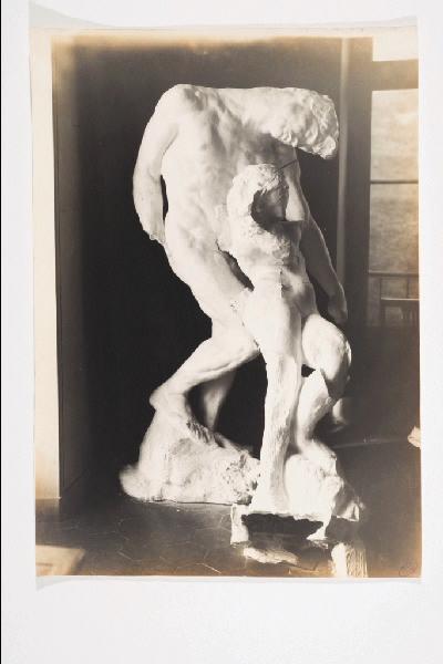 ASSEMBLAGE DE 'L'OMBRE ET LA VOIX INTERIEURE' D'AUGUSTE RODIN (L'OMBRE DE FACE)