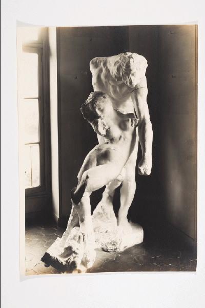 ASSEMBLAGE DE 'L'OMBRE ET LA VOIX INTERIEURE' D'AUGUSTE RODIN (LA VOIX INTERIEURE DE FACE)