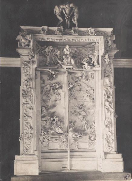 LA PORTE DE L'ENFER, D'AUGUSTE RODIN (titre factice)