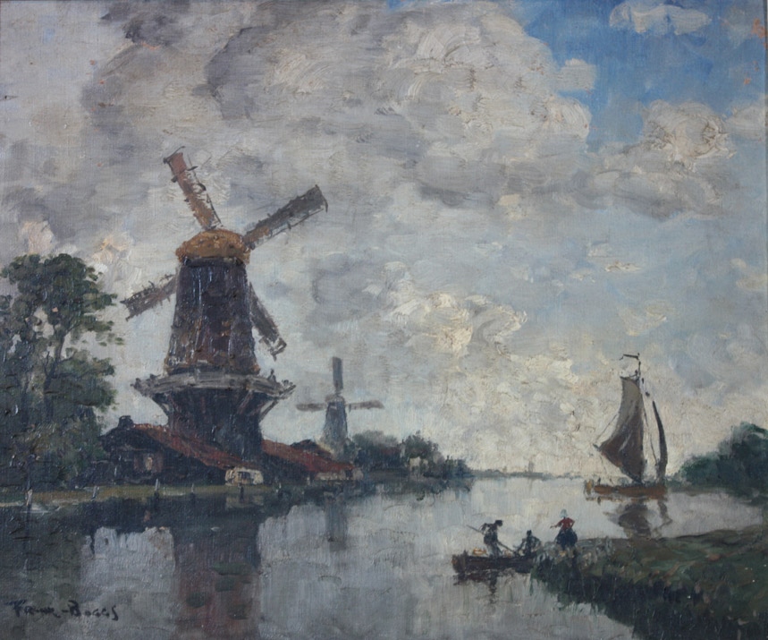 Canal en Hollande