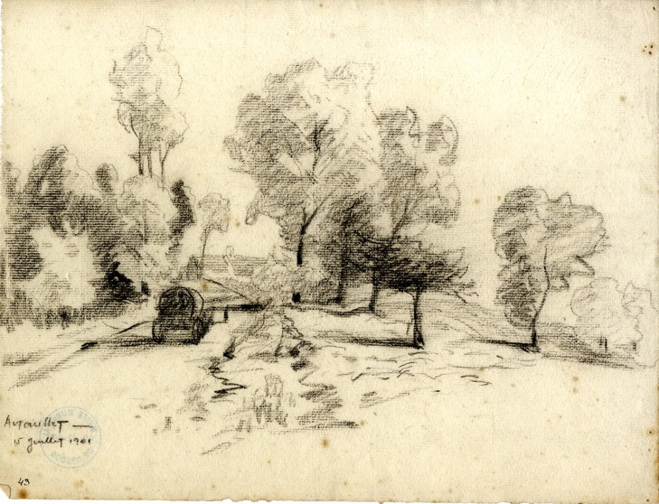 Autouillet, 15 juillet 1901