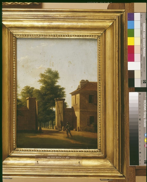 Entrée du Parc de St Cloud (Titre forgé)