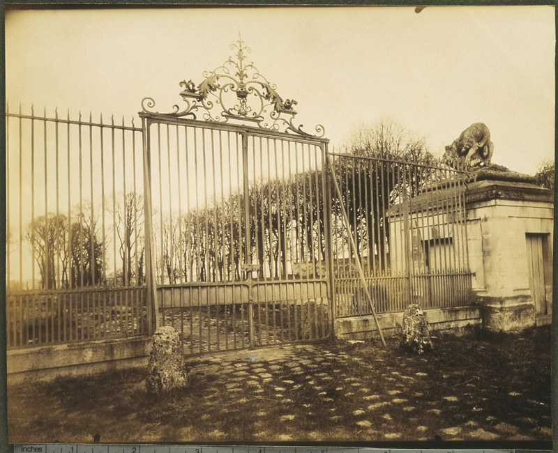 Sceaux. Parc. Entrée d'honneur. Grille et portail