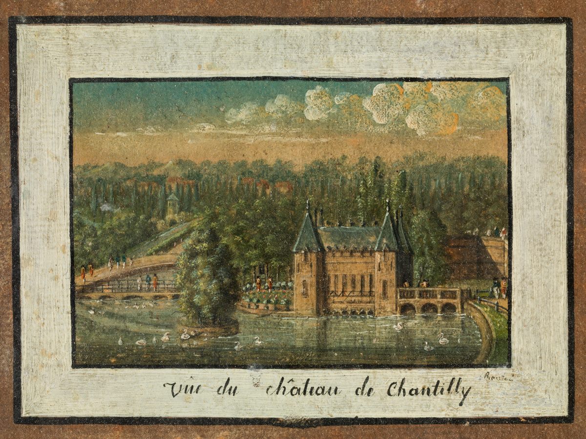 Vue du château de Chantilly
