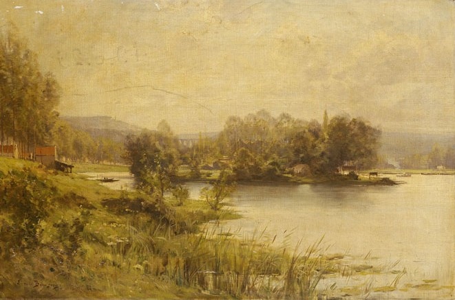 Berge du Bas Meudon. La Seine à Billancourt (Inventaire)