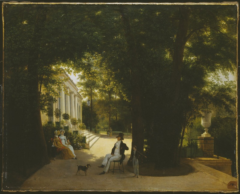 Louis-Philippe d'Orléans et sa famille au château de Neuilly en 1822